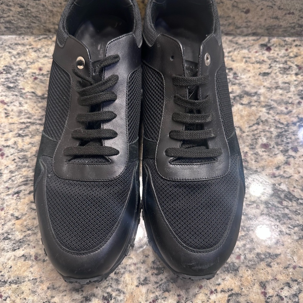 Fendi Black Mesh Men's Athletic Shoes